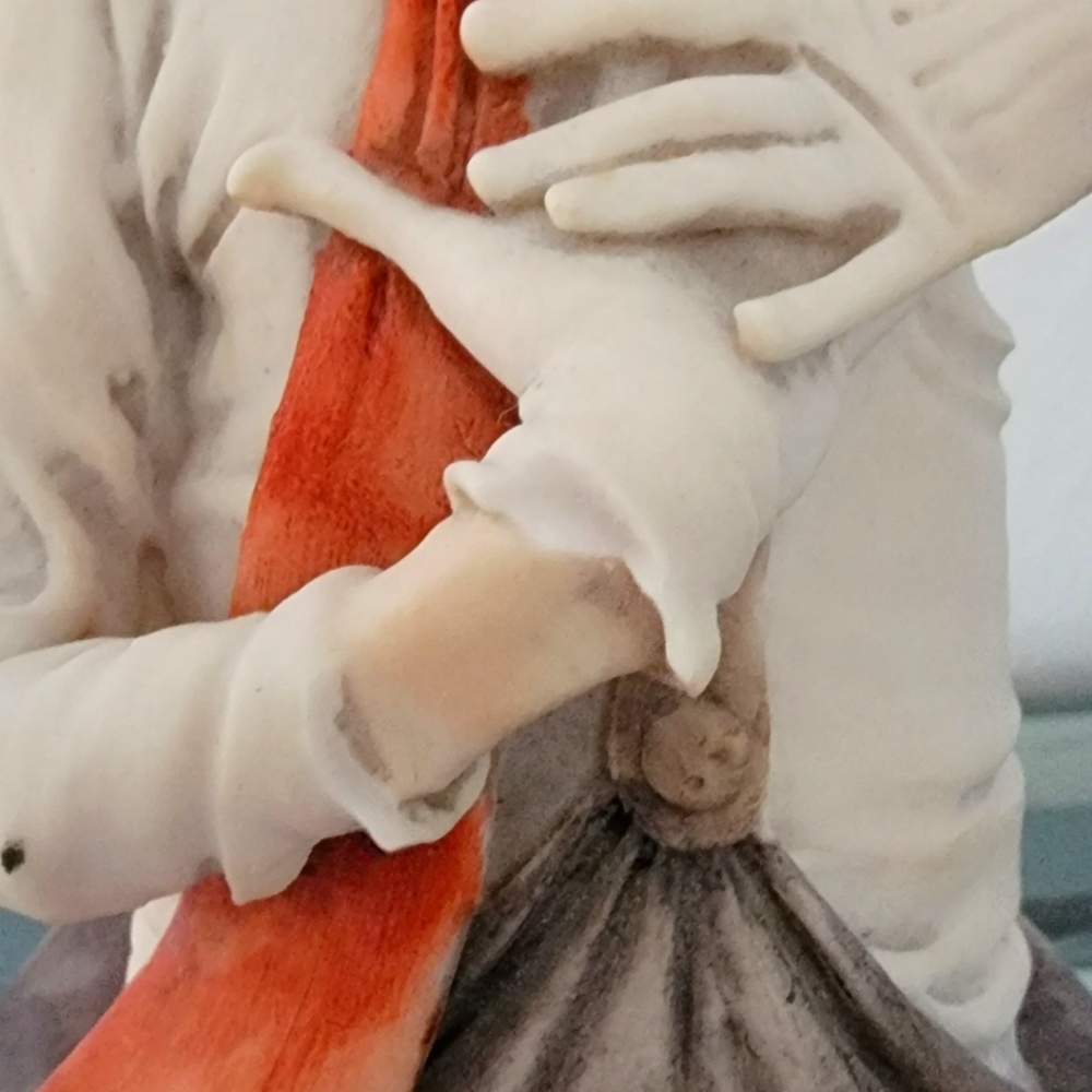 Vintage Giuseppe Armani The Sad Clown Porcelain Capodimonte Signed - Picture 4 of 12